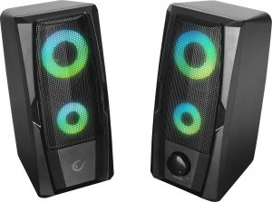 Głośniki komputerowe Rampage RMS 2.0 RGB 30dB (RMS-X9) 3