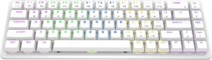 Klawiatura Rampage Low Profile REBEL Red switch (REBEL-WHITE) 2