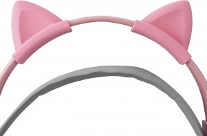 Słuchawki Rampage X-CATTY Różowe (RM-K91) 5