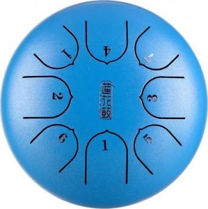 HLURU HUASHU HLURU HUASHU Lotus tongue drum children 6" 8 ton Sky Blue 2