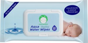 Luna Bambini, Chusteczki wodne Aqua Water Wipes, 60szt. 1