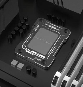 Bracket Frame czarna Ramka do procesora LGA 1700 wraz z pastą termoprzewodzącą i szpatułką iHTP 2