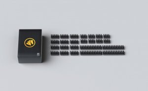 AsiaHorse Czarne grzebienie combs do uporządkowania przewodów AsiaHorse 2