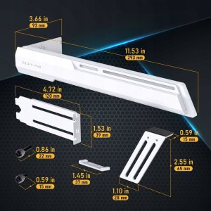 Podpórka Wspornik Uchwyt pod karte graficzną Biała GPU EZDIY-FAB 6