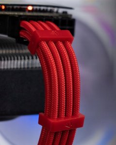 AsiaHorse PCIe 8-pin - PCIe 8-pin, 0.3m, Czerwony (S3X (6+2) 8 PIN CABLE RED) 4