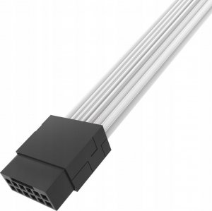 QingSea 12VHPWR - PCIe 12-pin x2, 0.3m, Biały (Q4X QINGSEA 12VHWPR TO 12VHPWR PCIE 5.0 4P DOWN BLACK) 4