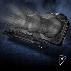 Riser Uchwyt do karty graficznej, regulowany EZDIY-FAB PCIE 4.0 Vertical GPU 3