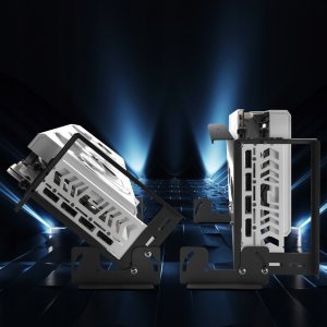 Riser Uchwyt do karty graficznej, regulowany EZDIY-FAB PCIE 4.0 Vertical GPU 5