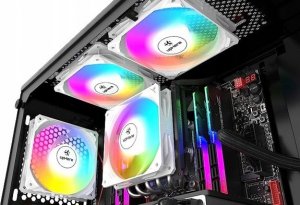 Wentylator upHere NK12CF4 RGB Białe 5