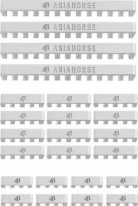 AsiaHorse Zestaw kabli, 0.3m, Biały (K4X 4 KIT WHITE ASIAHORSE) 2