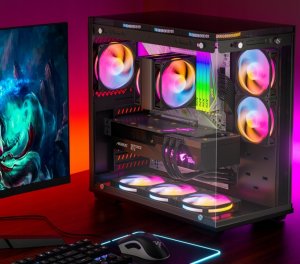 Wentylator upHere U2C ARGB Czarny 3-pack 4