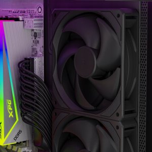 Wentylator upHere U2K Czarny 3-pack 3