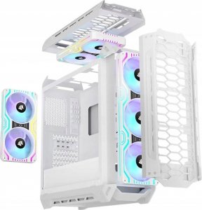 Wentylator AsiaHorse Matrix 240 ARGB Biały 3