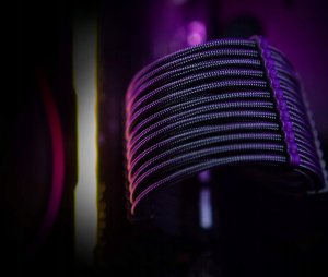 AsiaHorse Zestaw przedłużaczy do zasilacza ATX 6 KIT 16 AWG PC AsiaHorse Sleeved 3