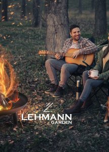 Palenisko ogrodowe Lehmann PALENISKO OGRODOWE LEHMANN 80 CM DO OGNISKA GRILLA KOCIOŁKA STALOWE CZARNE 13