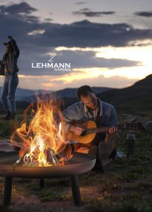 Palenisko ogrodowe Lehmann PALENISKO OGRODOWE LEHMANN 80 CM DO OGNISKA GRILLA KOCIOŁKA STALOWE CZARNE 14