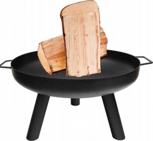 Palenisko ogrodowe Lehmann PALENISKO OGRODOWE LEHMANN 80 CM DO OGNISKA GRILLA KOCIOŁKA STALOWE CZARNE 9