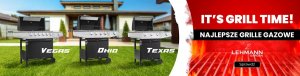 Lehmann Texas Grill ogrodowy gazowy 2 kW 33.5 cm x 53 cm 11
