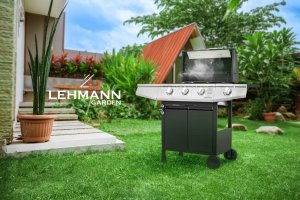 Lehmann Texas Grill ogrodowy gazowy 2 kW 33.5 cm x 53 cm 14