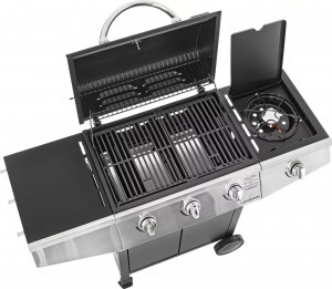 Lehmann Texas Grill ogrodowy gazowy 2 kW 33.5 cm x 53 cm 4