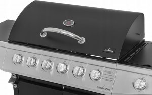 Lehmann Vegas Grill ogrodowy gazowy 12.8 kW 33.5 cm x 72 cm 11