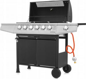 Lehmann Vegas Grill ogrodowy gazowy 12.8 kW 33.5 cm x 72 cm 9