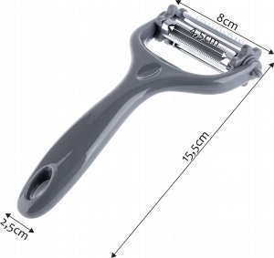 Kadax Obieraczka Skrobak Do Warzyw I Owoców 3 Ostrza 5