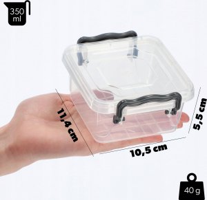 Kadax KADAX Pojemnik Na Żywność Lunch Box Obiadowy 0,35L 3