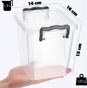 Kadax KADAX Pojemnik Na Żywność Lunch Box Obiadowy 1,8L 3