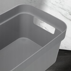 Kadax Curver Koszyk Pojemnik Pudełko Pokrywka Zestaw 3x 10