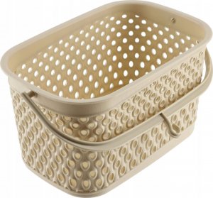 Kadax KADAX Koszyk Wiszący Na Klamerki Pojemnik Na Spinacze Prostokątny Beżowy 4