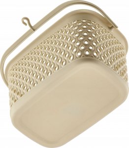 Kadax KADAX Koszyk Wiszący Na Klamerki Pojemnik Na Spinacze Prostokątny Beżowy 5