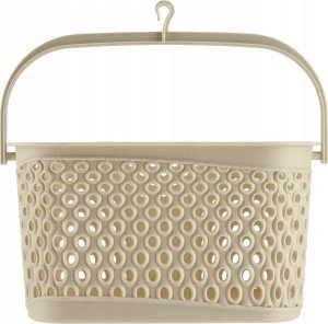 Kadax KADAX Koszyk Wiszący Na Klamerki Pojemnik Na Spinacze Prostokątny Beżowy 7
