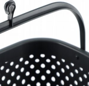 Kadax KADAX Koszyk Wiszący Na Klamerki Pojemnik Na Spinacze Prostokątny Szary 7