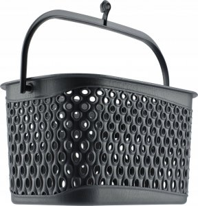 Kadax KADAX Koszyk Wiszący Na Klamerki Pojemnik Na Spinacze Prostokątny Szary 10