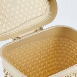 Kadax KADAX Pojemnik Na Proszek Do Prania 6L Kapsułki Detergenty Pudełko Beżowy 7