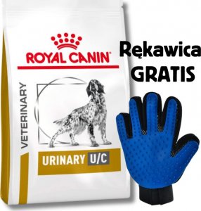 Royal Canin Urinary U/C 14 kg + Rękawica do czesania 1