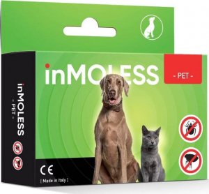 Inmoless Inmoless Ultradźwiękowy odstraszacz na pchły i kleszcze dla zwierząt domowych Inmoless Pet - Orange 4