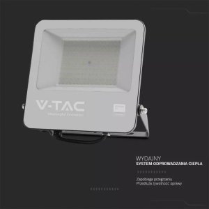 Projektor V-TAC Projektor LED V-TAC 100W 135Lm/W SAMSUNG CHIP Czarny VT-44101 6500K 11480lm 5 Lat Gwarancji 4
