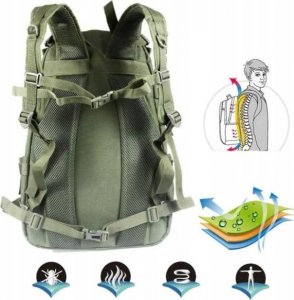 Plecak turystyczny RG Camp taktyczny wojskowy Warrior 35L 5