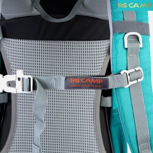 Plecak turystyczny RG Camp trekkingowy Active 25L ze stelażem na rower mały 8