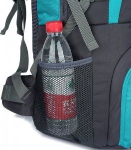 Plecak turystyczny RG Camp trekkingowy na wycieczki w góry Everest 50L czerwony 6