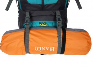 Plecak turystyczny RG Camp trekkingowy na wycieczki w góry Everest 50L czerwony 9