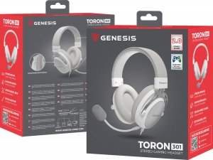 Słuchawki Genesis Toron 301 Białe (NSG-2161) 6