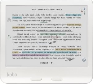 Czytnik Kobo Libra Colour biały (N428-KU-WH-K-CK) 3