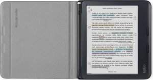 Pokrowiec Kobo Cover Notebook Sleep Libra Colour Black 2