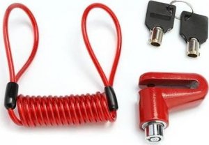 Hulajnoga elektryczna INOPARTS Zabezpieczenie antykradzieżowe z linką do Xiaomi M365 / PRO / PRO 2 / 1S / Essential - CZERWONY 3