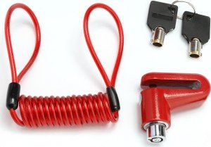 Hulajnoga elektryczna INOPARTS Zabezpieczenie antykradzieżowe z linką do Xiaomi M365 / PRO / PRO 2 / 1S / Essential - CZERWONY 4