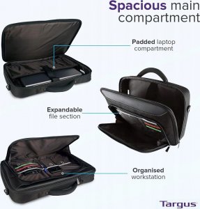 Torba Targus MOCNA TORBA NA LAPTOPA notebooka 13" 13,5" 13,3" 14.1" czarna TARGUS 8