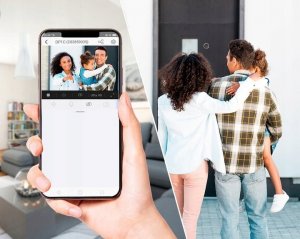 Kamera IP Ezviz Wizjer Elektroniczny DP1C EZVIZ DP1C WiFi z Kamerą IP Smart Dzwonek 3